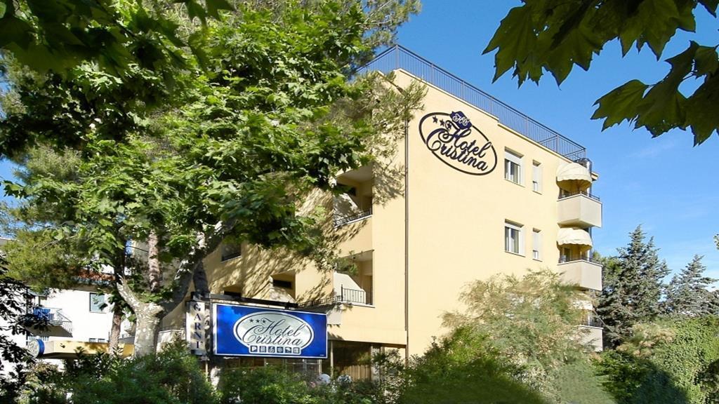 Hotel Cristina Hospitality Centrale (Adults Only) Riccione Exteriör bild
