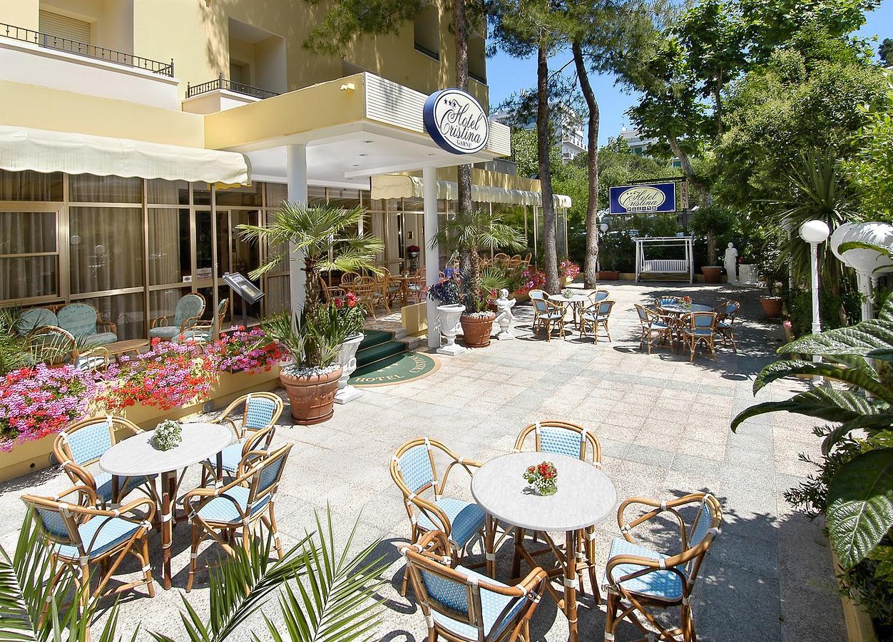 Hotel Cristina Hospitality Centrale (Adults Only) Riccione Exteriör bild